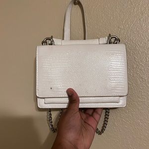 A white purse